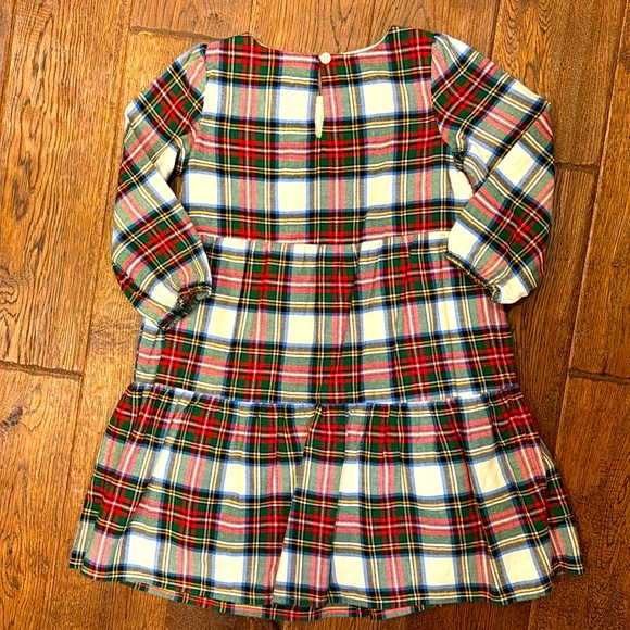 GAP Kids - Girls Holiday Plaid Dress - Size: 4T - Picture 3 of 4